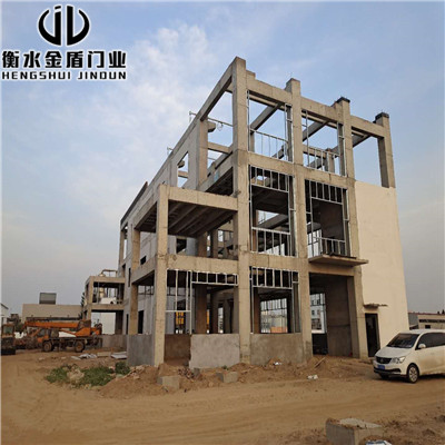 永济泄爆墙施工